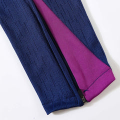 Barcelona Zipper Sweatshirt Kit(Top+Pants) 25/26 Purple