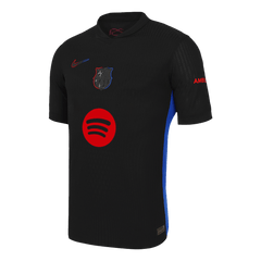 Barcelona Away Soccer Jersey Authentic 2024/25 - Spotify Logo Without Text