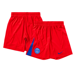 PSG Third Away Soccer Jersey Kit(Jersey+Shorts+Socks) 2025/26 Red