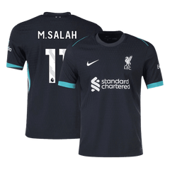 Maillot de football extérieur authentique Liverpool M.SALAH #11 2024/25