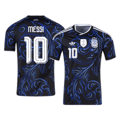 MESSI #10 Argentina Away Soccer Jersey World Cup 2026 Black