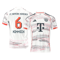 KIMMICH #6 Bayern Munich Away Soccer Jersey 2025/26 White