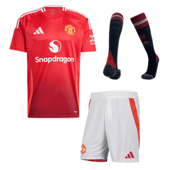 Manchester United Heimtrikot-Set 2024/25 (Trikot + Shorts + Socken)