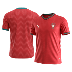 Portugal Home Soccer Jersey World Cup 2026 Red