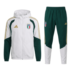Italy Hoodie Training Tracksuit Kit(Top+Pants) 2026 White
