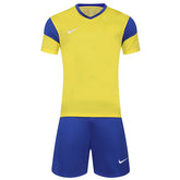 Maillot d'équipe personnalisable NK-761 (maillot + short) jaune
