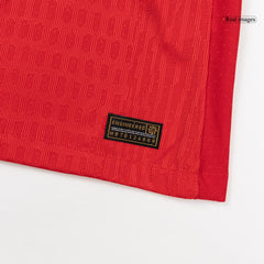 HAKIMI #2 Authentic PSG Third Soccer Jersey 25/26 Red