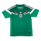 Retro 2014 Mexico Home Soccer Jersey Green