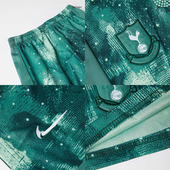 Tottenham Hotspur Third Away Soccer Jersey Kit 2024/25 Kids(Jersey+Shorts)