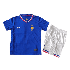 France Home Jersey Kit EURO 2024 Kids(Jersey+Shorts+Socks)