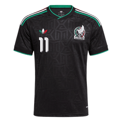 S.GIMENEZ #11 Mexico Third Soccer Jersey World Cup 2026 Black