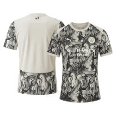 Manchester City Year of the Horse Soccer Jersey 25/26 Black&White