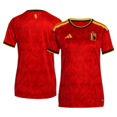 Women's Belgium Home Soccer Jersey World Cup 2026 Red