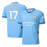 Manchester City DE BRUYNE #17 Home Jersey