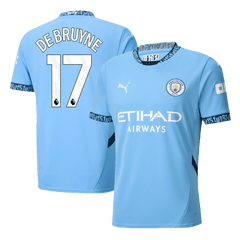 Manchester City DE BRUYNE #17 Home Jersey