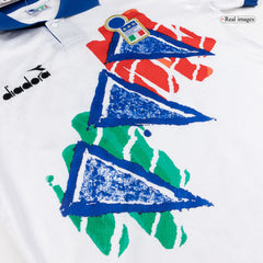 Retro 1994 Italy Pre-Match Soccer Jersey White