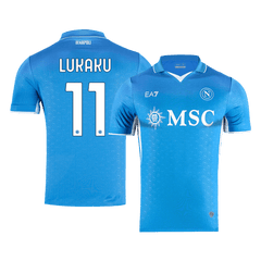 Napoli LUKAKU #11 Home Soccer Jersey Authentic 2024/25