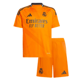 Real Madrid Away Jersey Kit 2024/25 Kids(Jersey+Shorts)