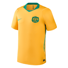 Men Fan Version Australia Home Soccer Jersey World Cup 2026 Yellow