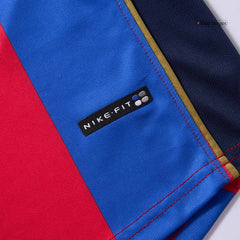 Barcelona Home Soccer Jersey Retro 2001/02
