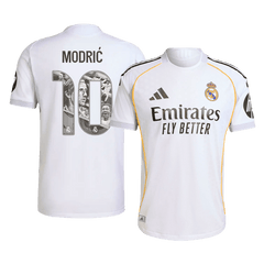 MODRIĆ Special #10 Authentic Real Madrid Home Soccer Jersey 2025/26 White