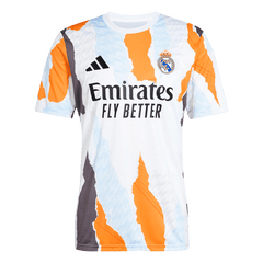 Real Madrid Pre-Match Trainings-Fußballtrikot 2024/25 - Weiß