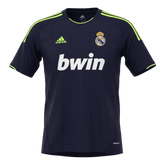 Retro 12/13 Real Madrid Away Soccer Jersey Black