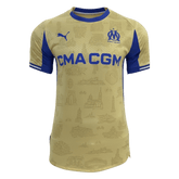 Player Version Marseille Fourth Soccer Jersey 25/26 Yellow