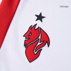 AC Milan Away Soccer Jersey Kit(Jersey+Shorts+Socks) 2025/26 White