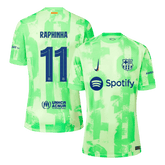Barcelona RAPHINHA #11 Third Away Jersey - UCL Edition