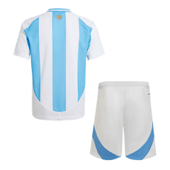 Argentina Home Jersey Kit 2024 Kids(Jersey+Shorts)