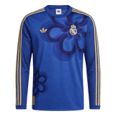 Real Madrid CNY Long Sleeve Soccer Jersey 25/26 Blue