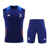 Maillot d'entraînement d'avant-match Juventus 2024/25 (maillot + short)