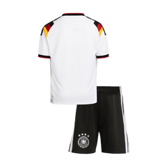 Kid's Germany Home Soccer Jersey Kit(Jersey+Shorts) World Cup 2026 White