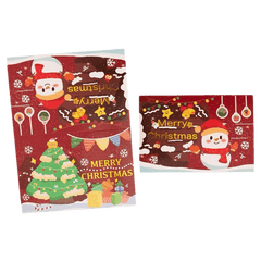 Custom Christmas Card – Snowman – Personalized Message