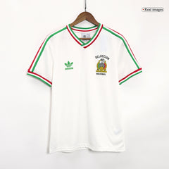 Mexiko Remake Fußballtrikot 1985 Weiß
