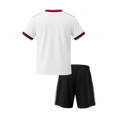 Kid's Mexico Away Soccer Jersey Kit(Jersey+Shorts) World Cup 2026 White