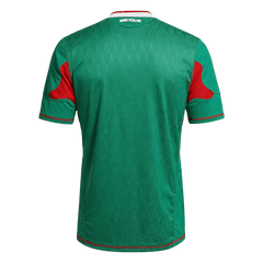 Men Retro Fan Version Mexico Home Soccer Jersey World Cup 2010 Green