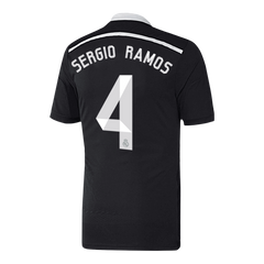Real Madrid SERGIO RAMOS #4 Drittes Auswärtstrikot Retro 2014/15