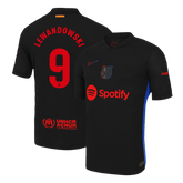 Barcelona LEWANDOWSKI #9 Auswärts-Fußballtrikot Authentisch 2024/25