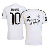 Real Madrid MODRIĆ #10 Home Soccer Jersey 2025/26