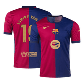 Barcelona LAMINE YAMAL #19 Heimtrikot 2024/25 – Spotify-Logo ohne Text