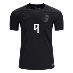 BRAUT HAALAND #9 Norway Away Soccer Jersey World Cup 2026 Black