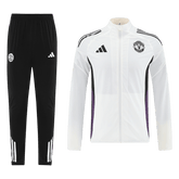 Manchester United Training Tracksuit Kit(Top+Pants) 25/26 White