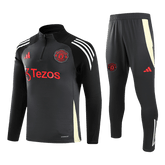 Manchester United Sweatshirt Kit 2024/25 - Gray (Top+Pants)