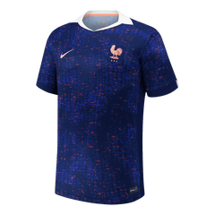 Men's France Home Soccer Jersey 2025 Blue - Women's Euro