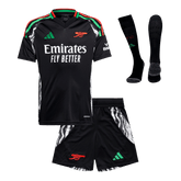 Arsenal Auswärtstrikot-Set 2024/25 für Kinder (Trikot + Shorts + Socken)