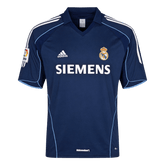 Men Retro Fan Version 05/06 Real Mardid Away Soccer Jersey Navy