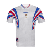 Frankreich Auswärts-Fußballtrikot Retro 1996