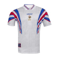 Frankreich Auswärts-Fußballtrikot Retro 1996